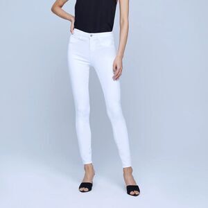 L’AGENCE Marguerite Skinny Jeans in Blanc Size 26